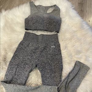 AYBL ombré seamless legging and sports bra set
